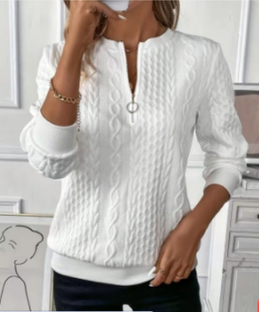 EMMA™ | Quarter-Zip Sweater