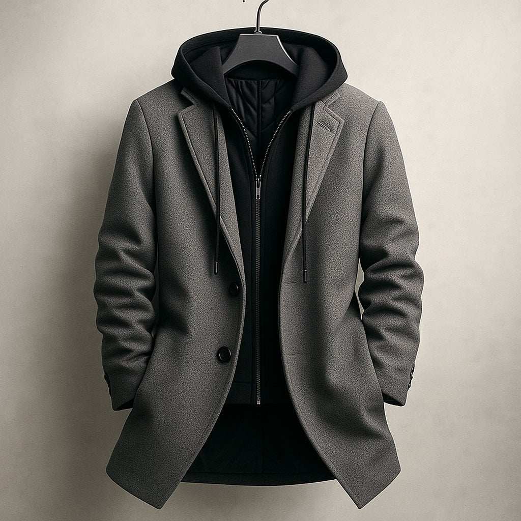 Matthew - Hooded Layer Coat