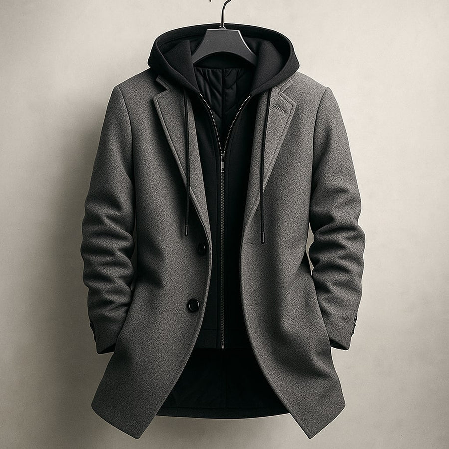 Matthew - Hooded Layer Coat
