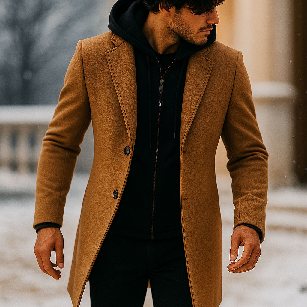 Matthew - Hooded Layer Coat