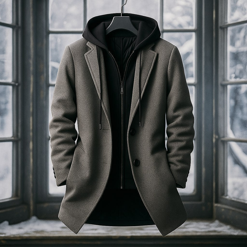 Matthew - Hooded Layer Coat