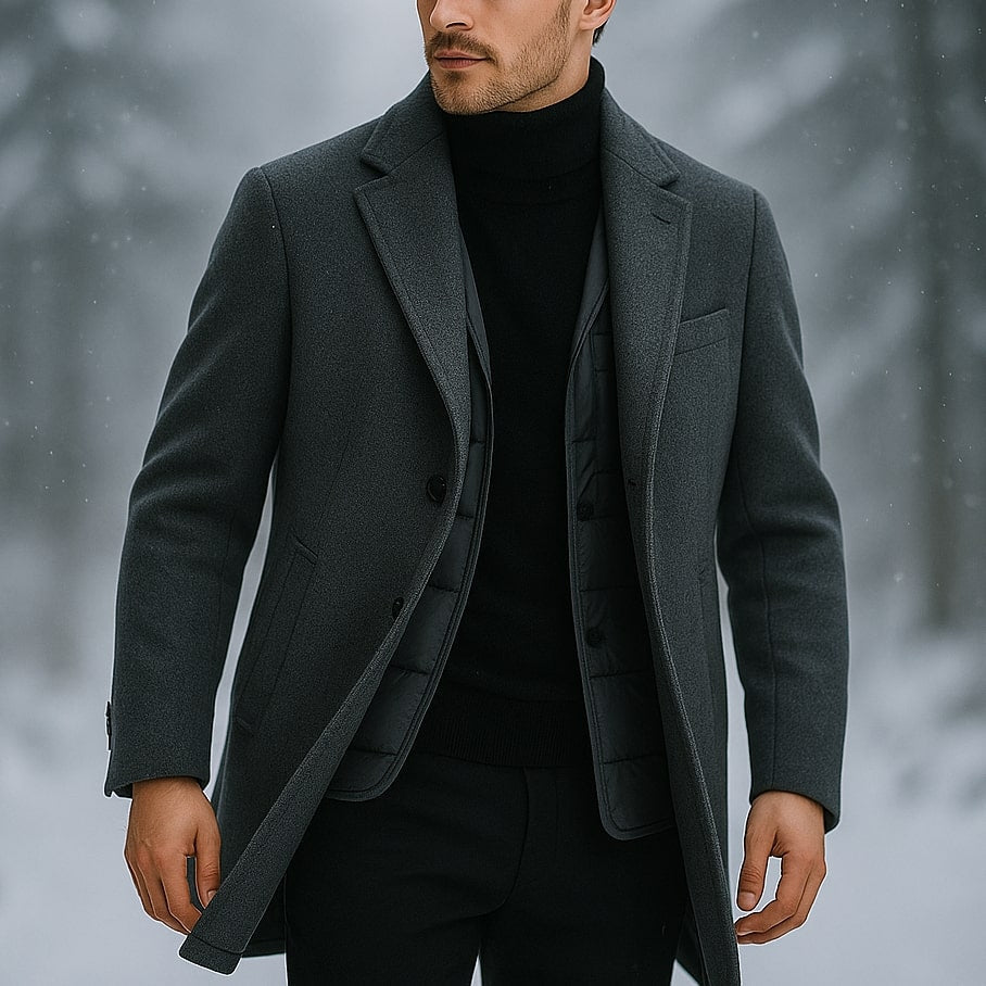 Matthew - Hooded Layer Coat