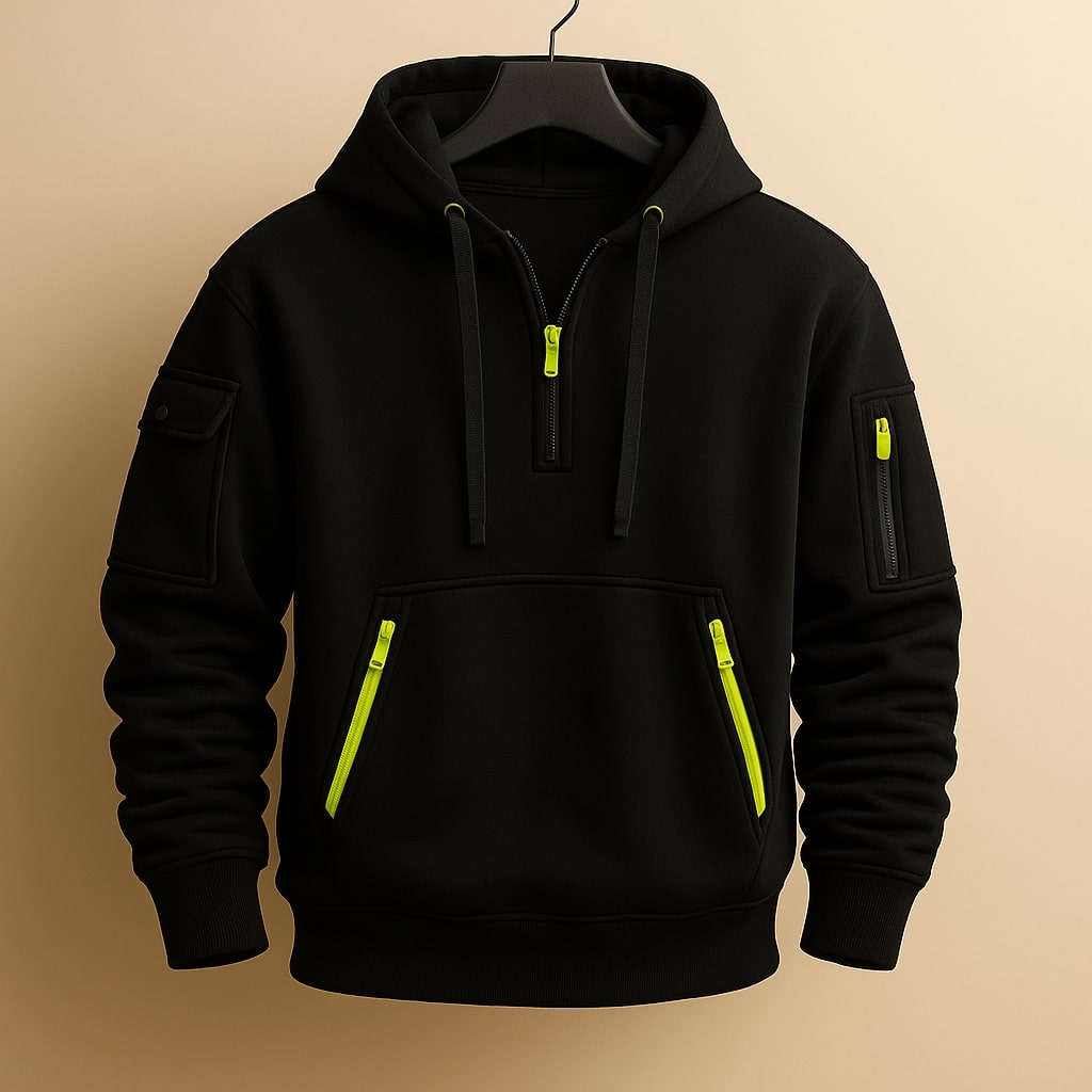 Phillip - Classic Quarter-Zip Hoodie