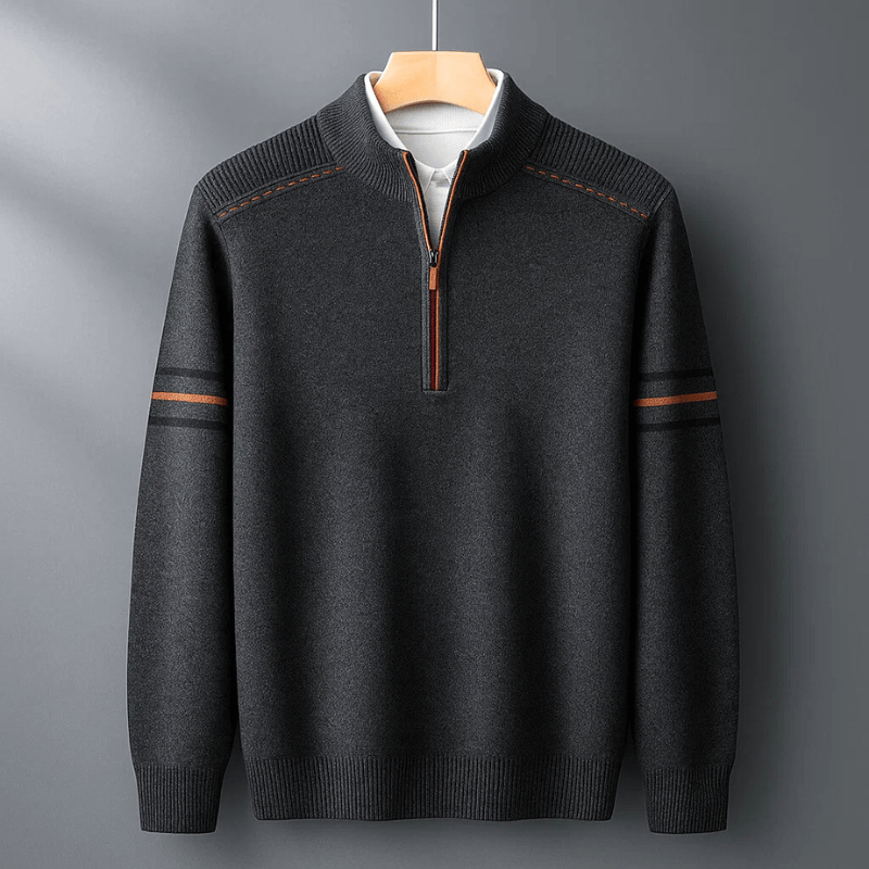 Jay  - Modern Half-Zip Sweater