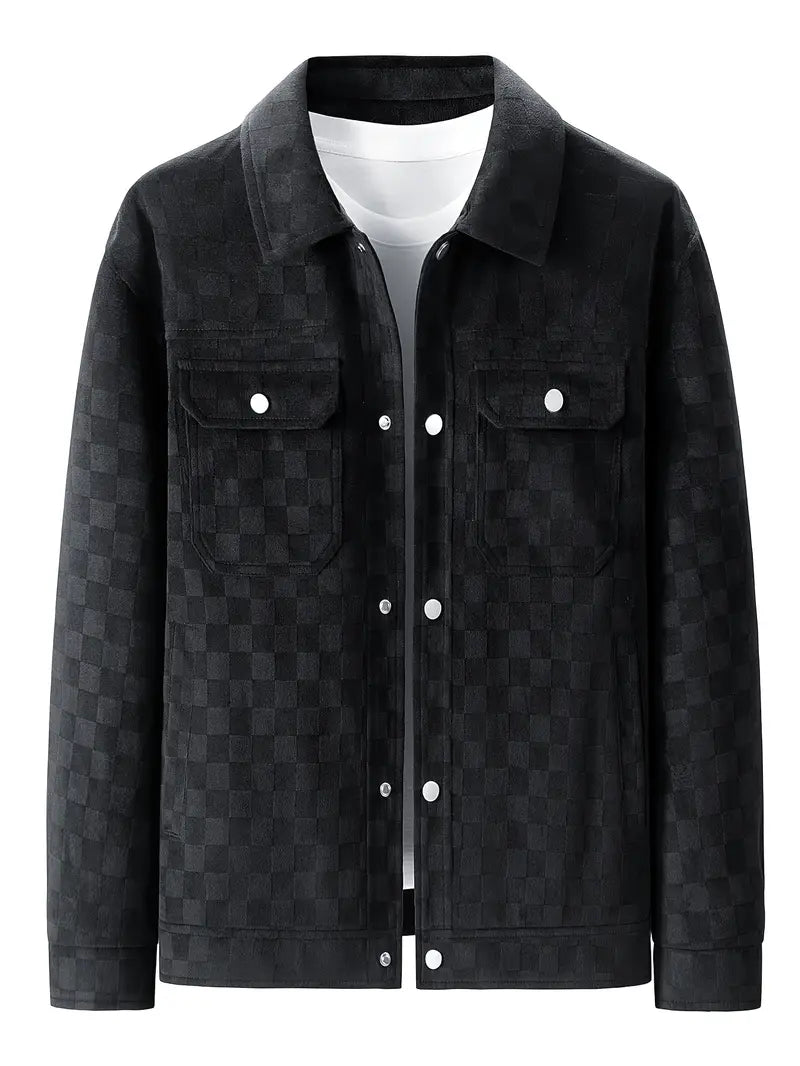 Xavi - Timeless Check Pattern Jacket