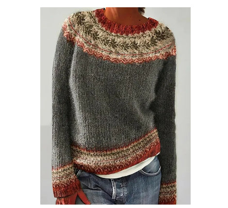 Charlotte - Retro Knitted Sweater