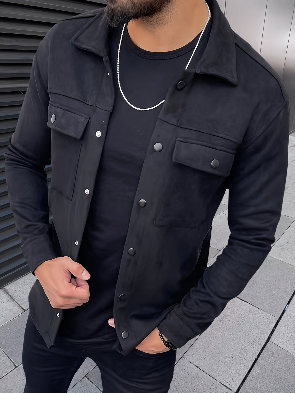 Brody - Soft Touch Overshirt Jacket