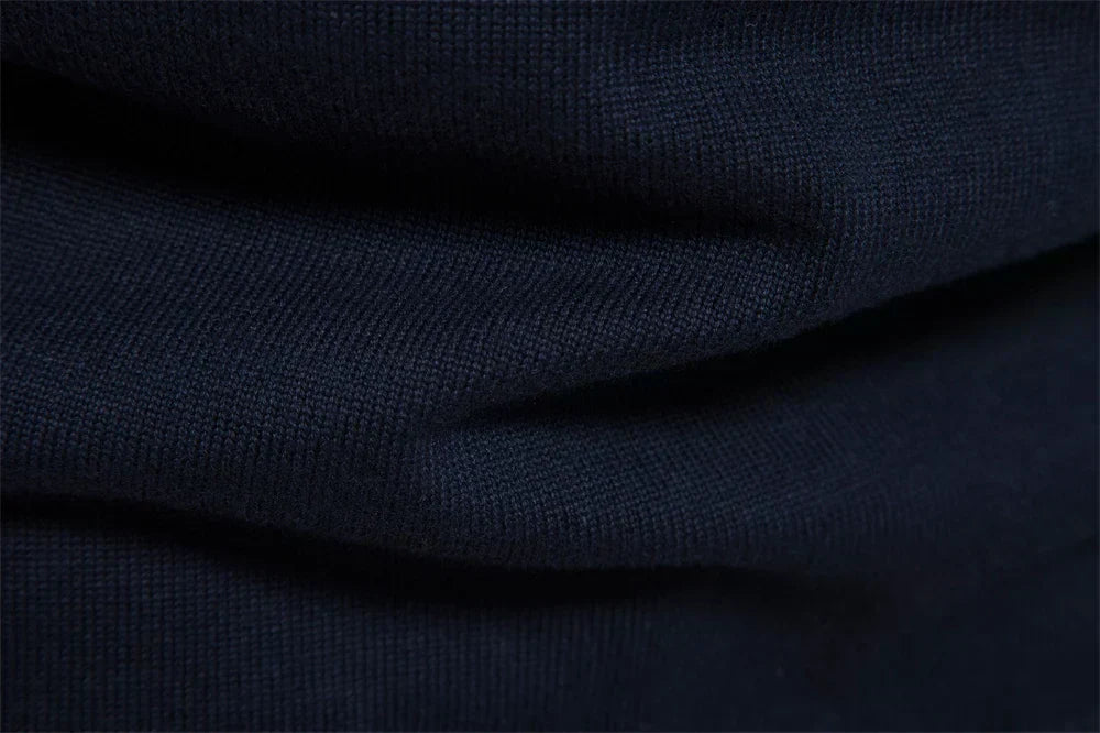 Callen - Stretch Knit Quarter-Zip Sweater