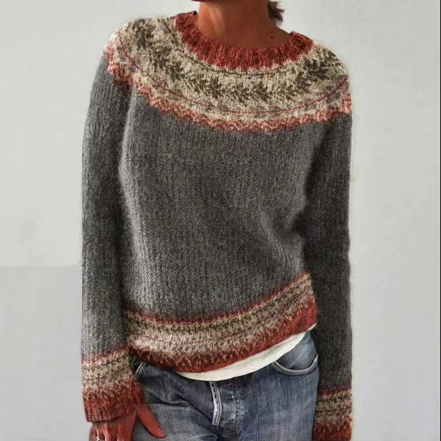 Charlotte - Retro Knitted Sweater