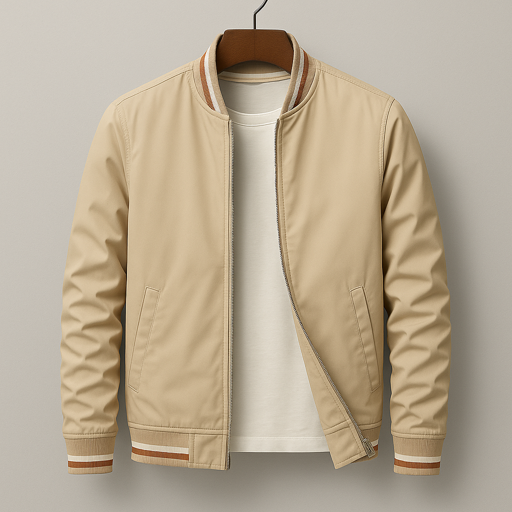 Jason - Modern Zip Bomber Jacket