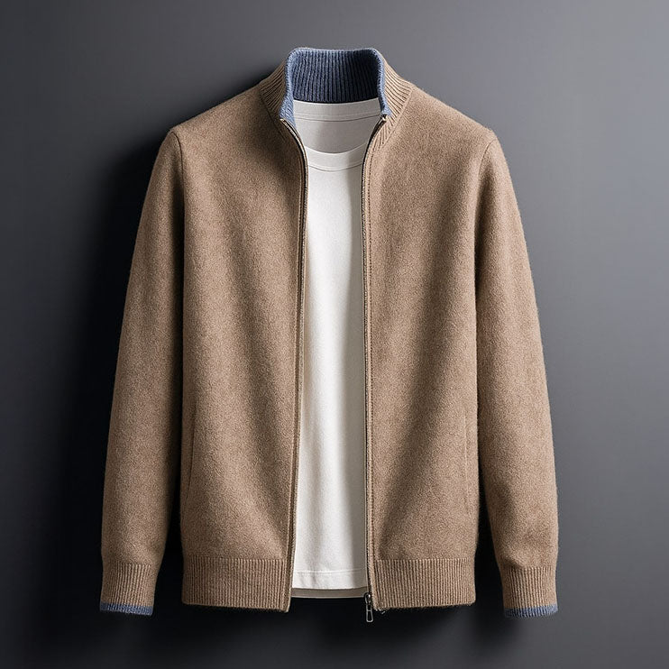 Benjamin - Zip Knit Cardigan