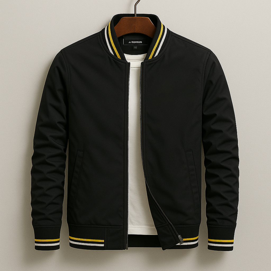 Jason - Modern Zip Bomber Jacket