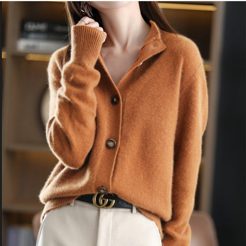 ELARA™ | Luxe Buttoned Sweater