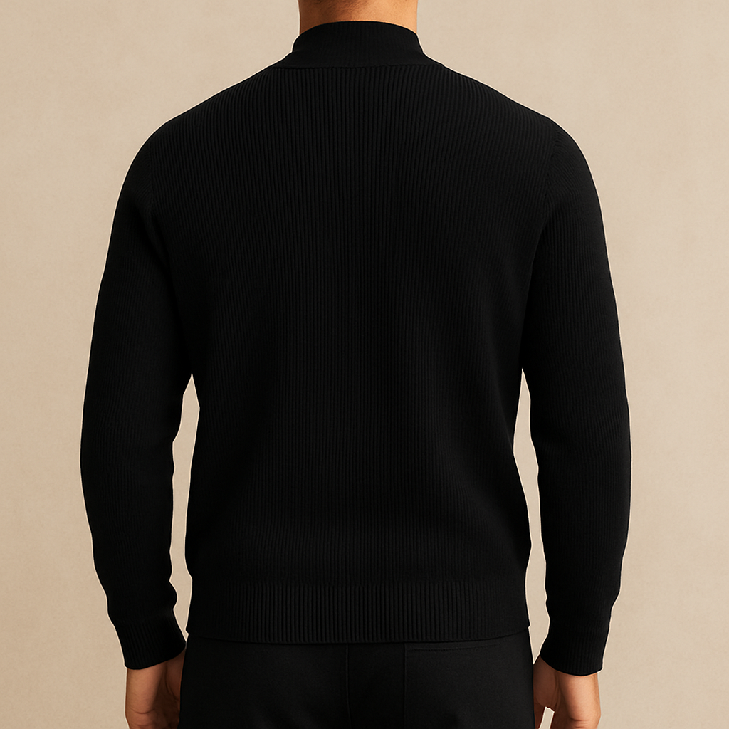 Benjamin - Ribbed Zip Jacket