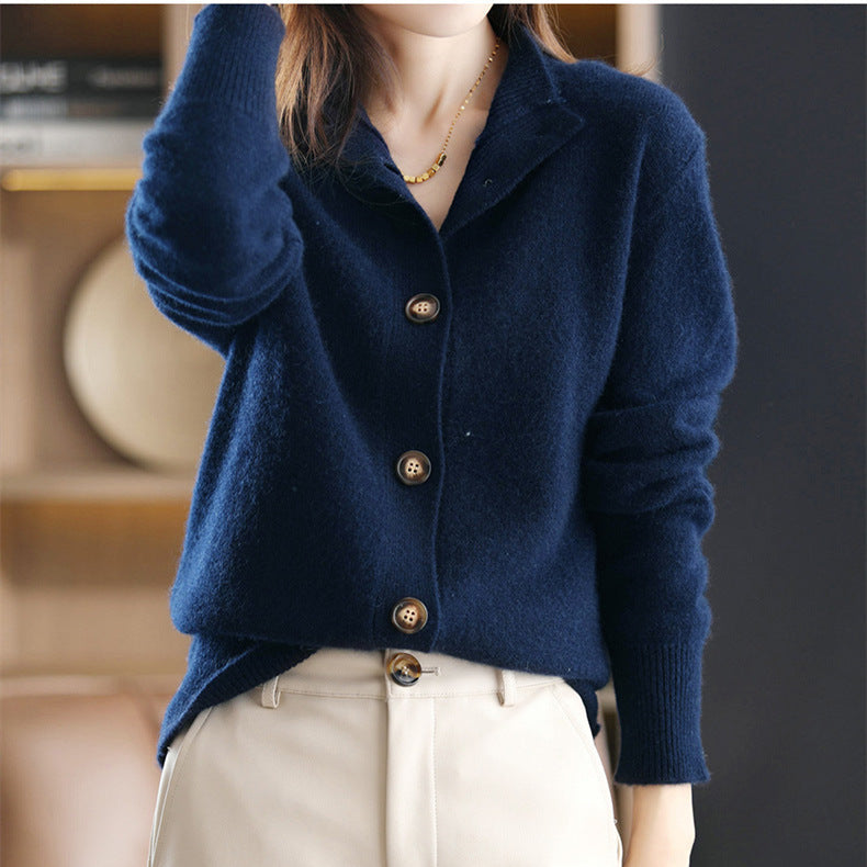 ELARA™ | Luxe Buttoned Sweater
