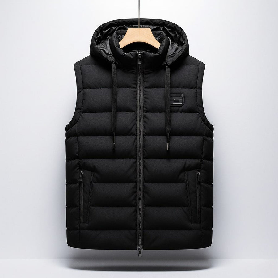 Danny - Padded Zip-Up Vest