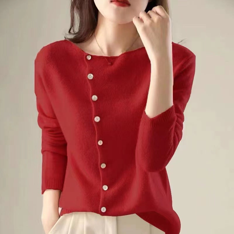 ANAIS™ | Luxe Buttoned Sweater