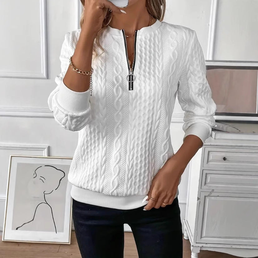 EMMA™ | Quarter-Zip Sweater