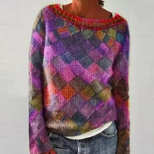 Charlotte - Retro Knitted Sweater