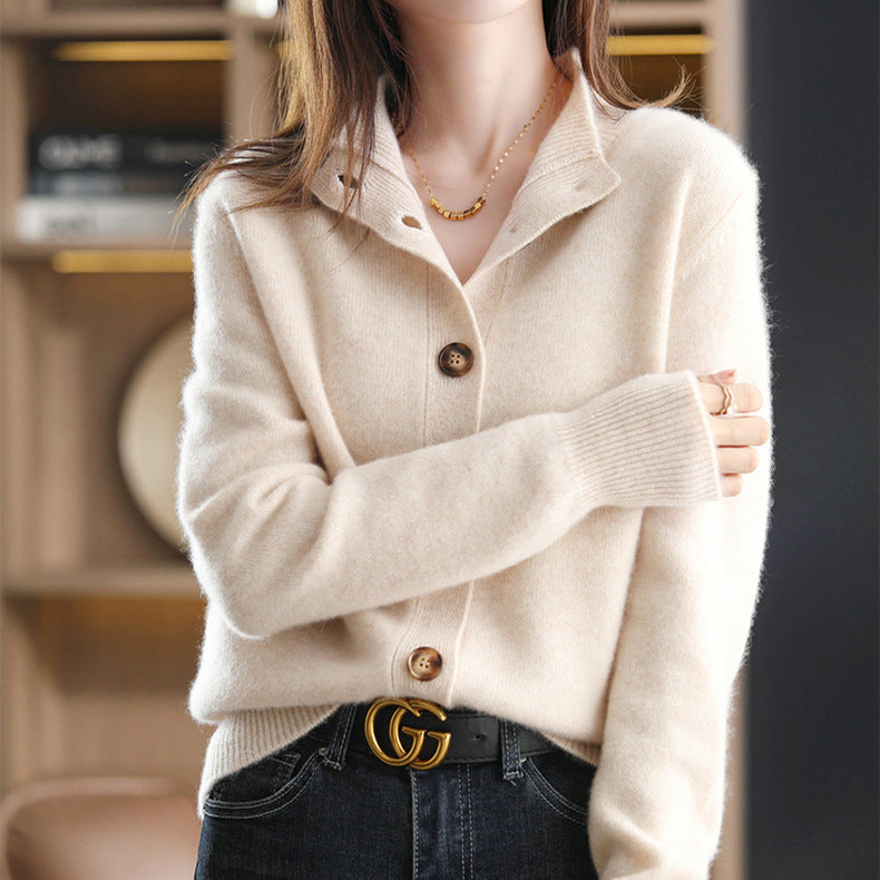 ELARA™ | Luxe Buttoned Sweater