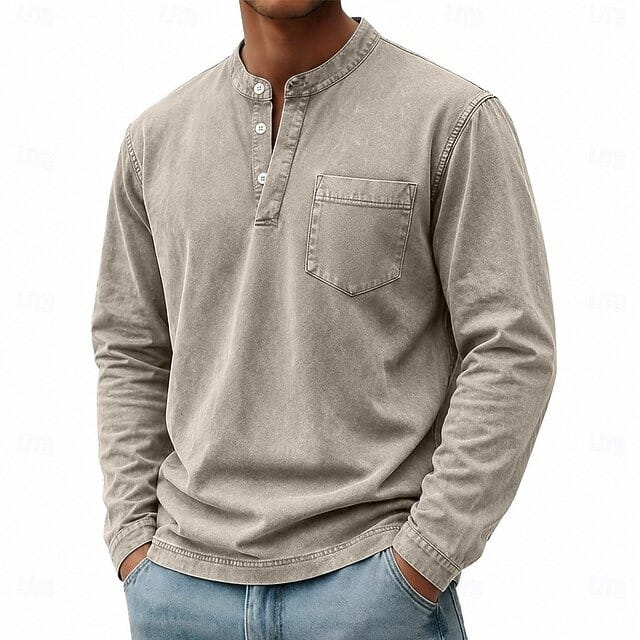 Henley - Long Sleeve