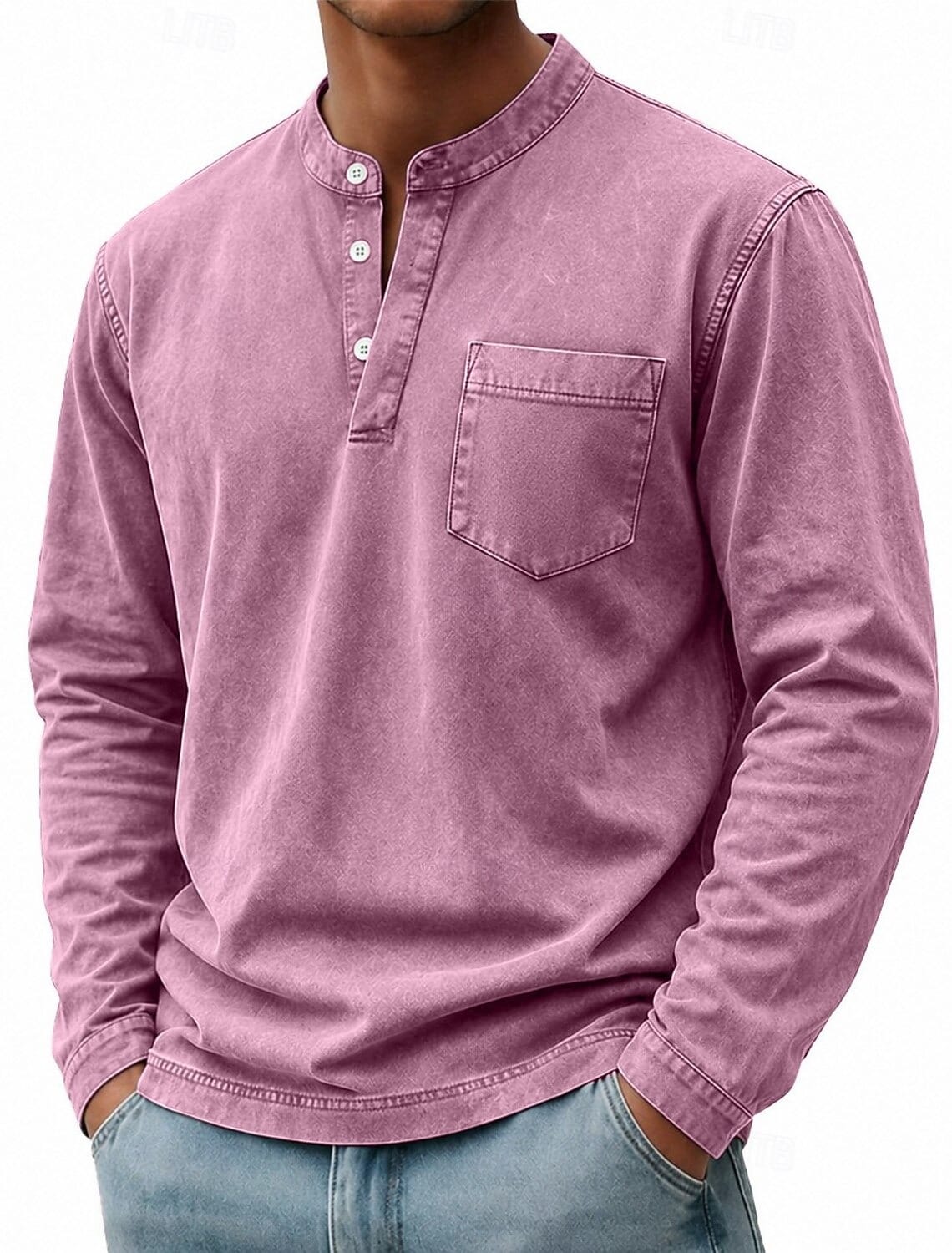 Henley - Long Sleeve