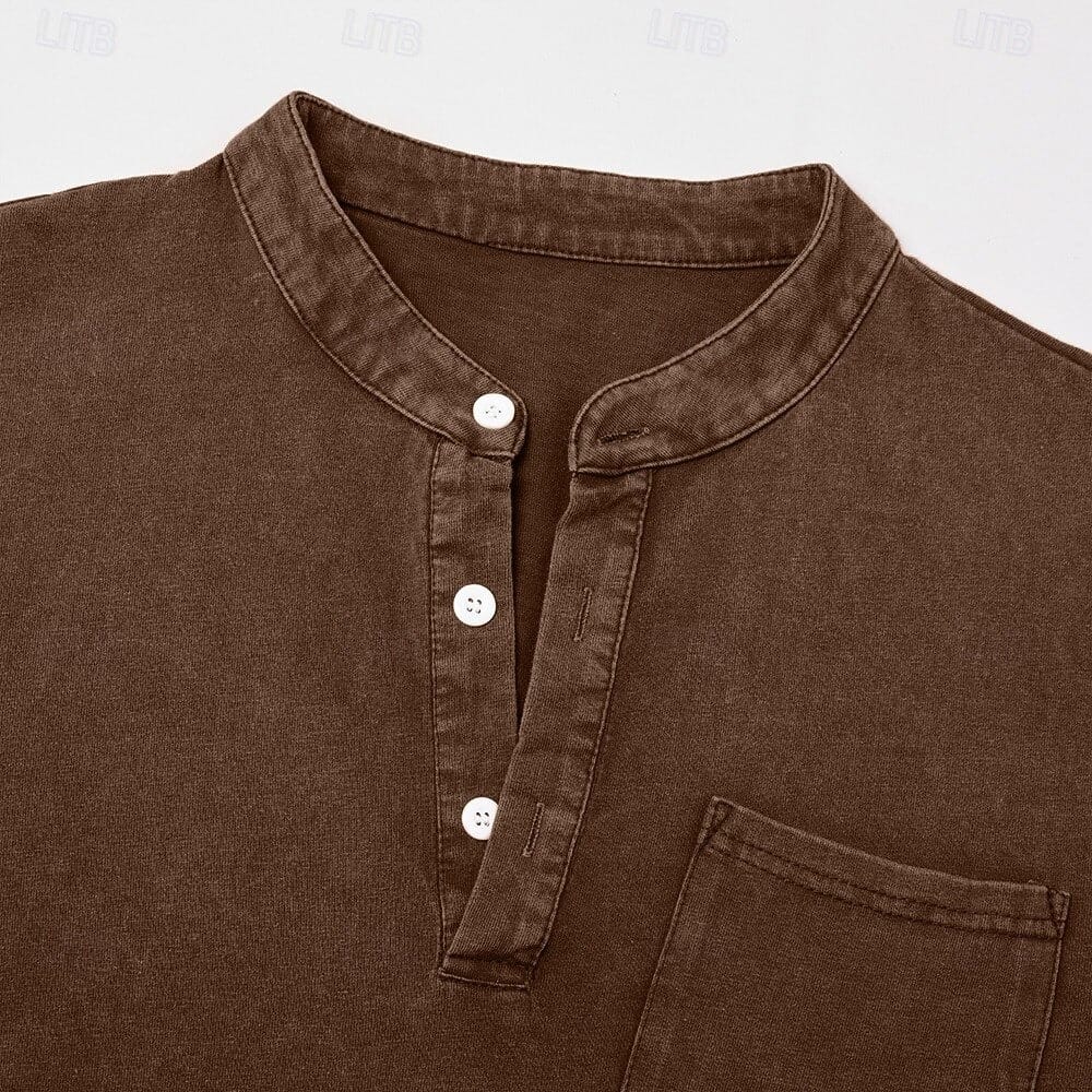 Henley - Long Sleeve