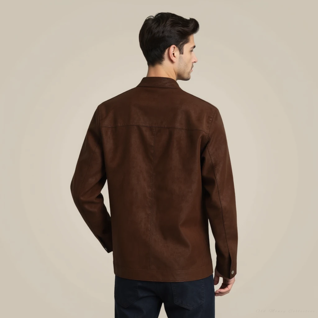 James - Suede-Leather Jacket