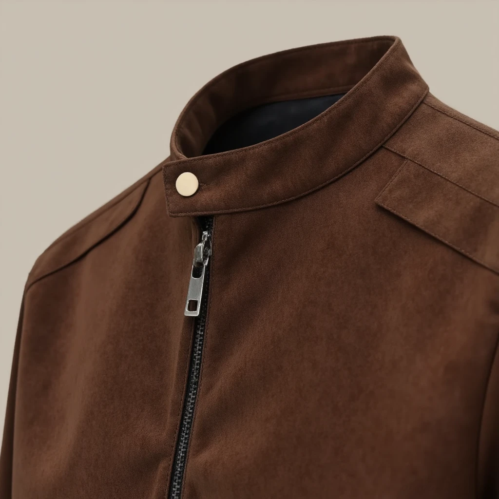 James - Suede-Leather Jacket