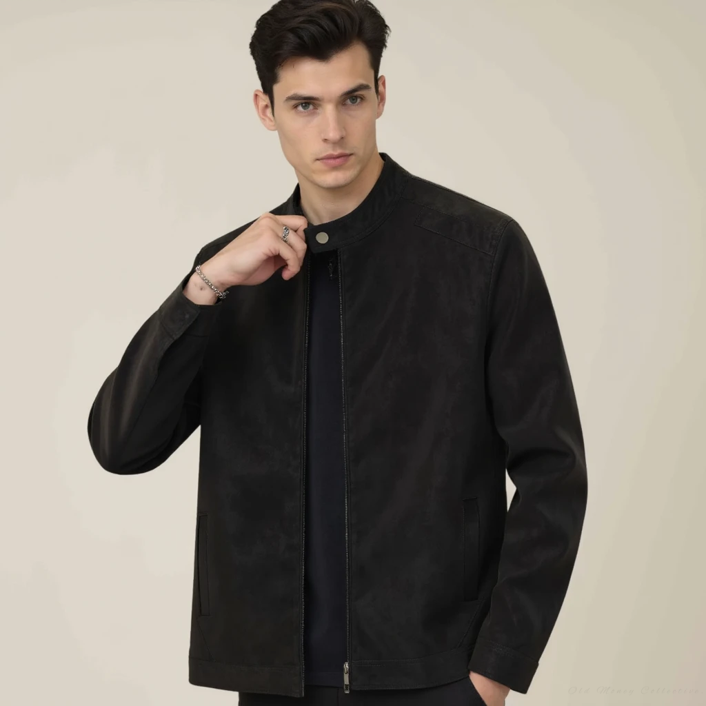 James - Suede-Leather Jacket