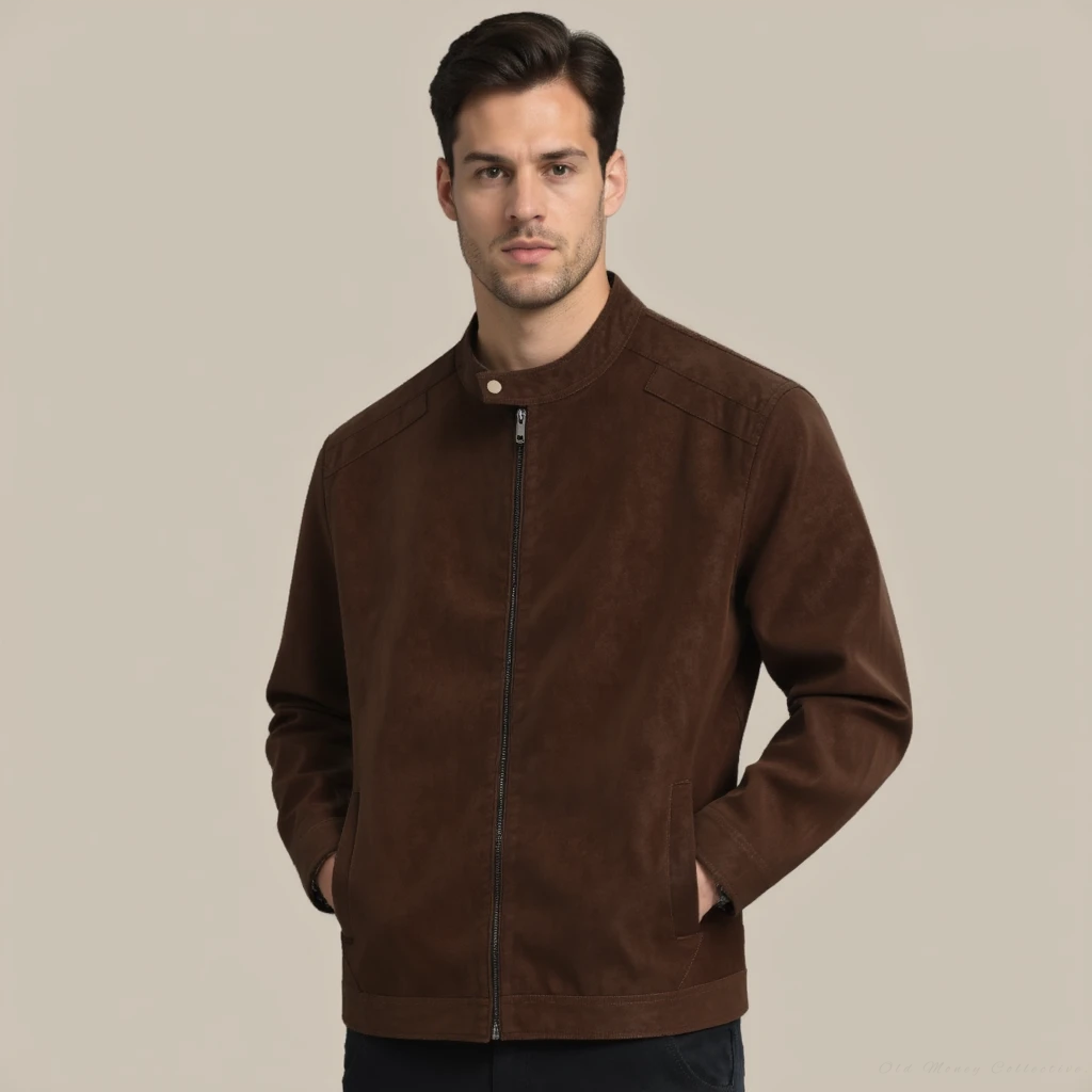 James - Suede-Leather Jacket