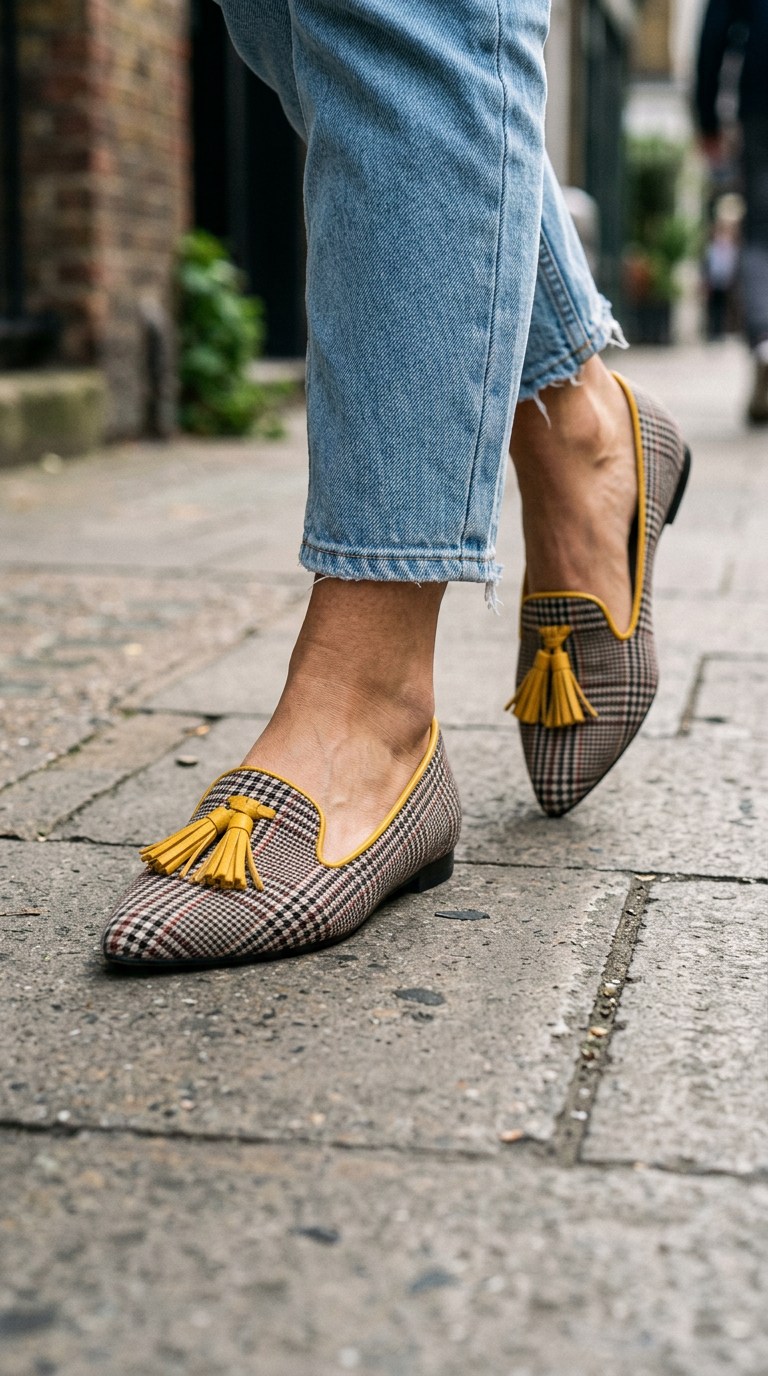Livia | Pointed Toe Slip-On Flats