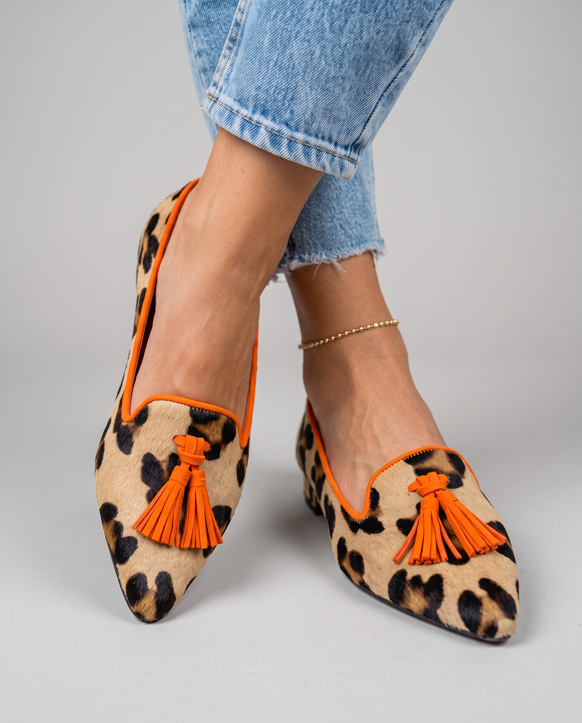 Livia | Pointed Toe Slip-On Flats