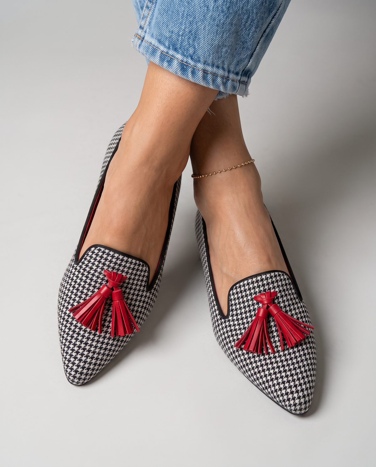 Livia | Pointed Toe Slip-On Flats