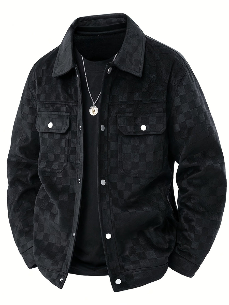 Xavi - Timeless Check Pattern Jacket
