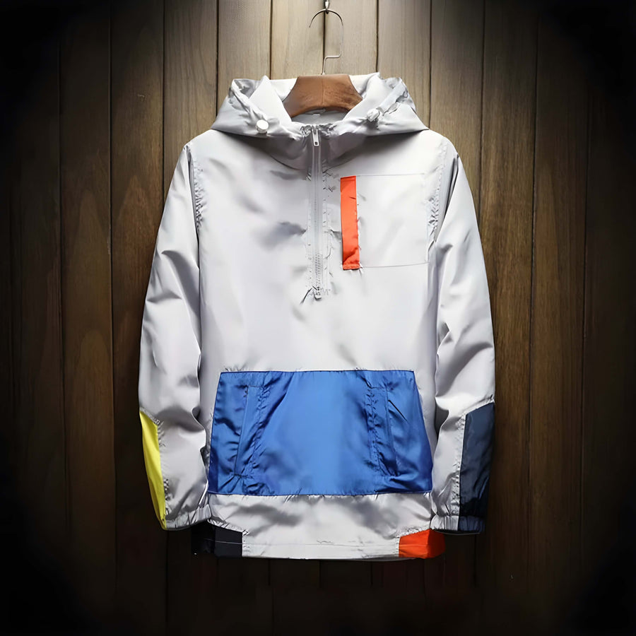 Walden - Color Block Half-Zip Windbreaker