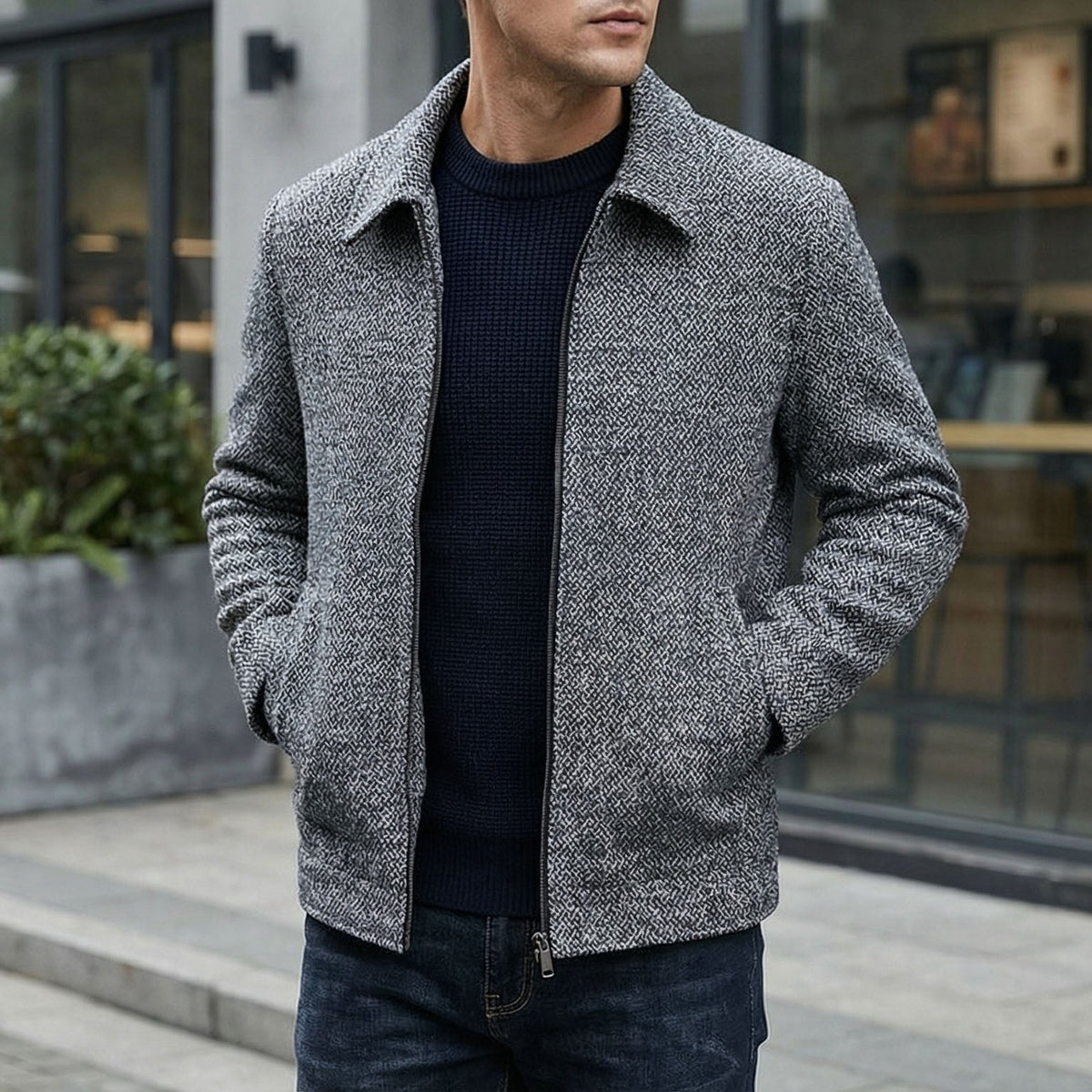 Dillon - Modern Utility Zip Jacket