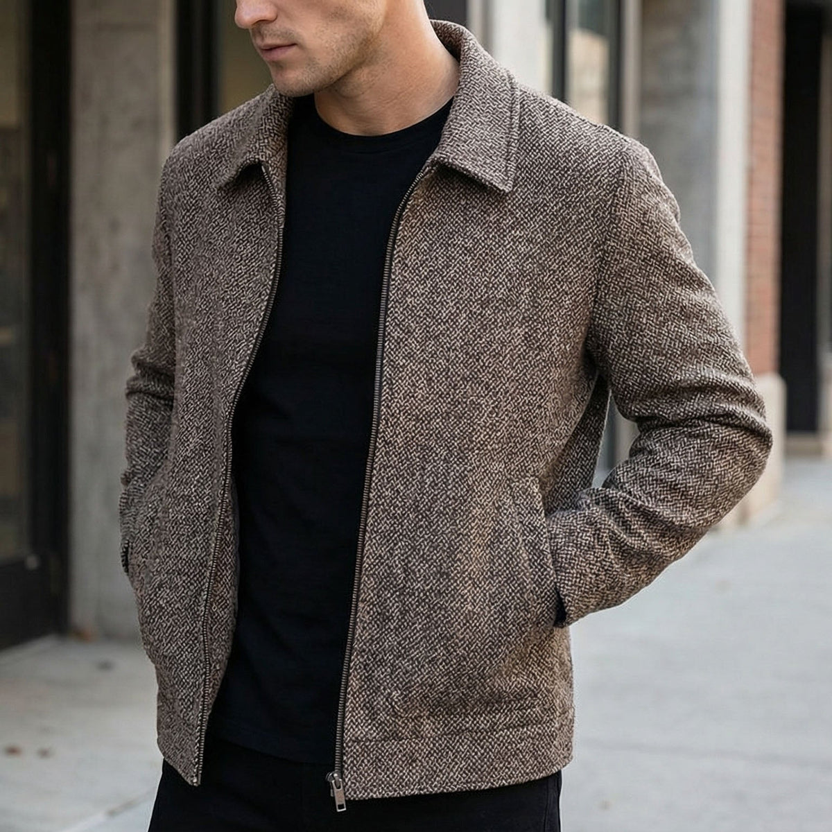 Dillon - Modern Utility Zip Jacket