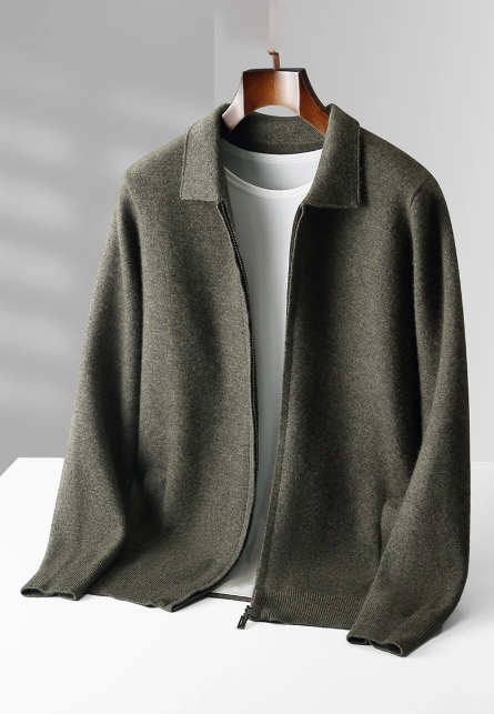 Oliver - Casual cardigan POLO vest
