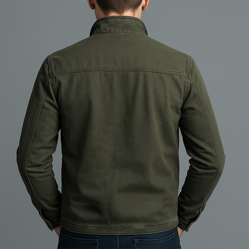 Kyle - Vintage Zip Utility Jacket