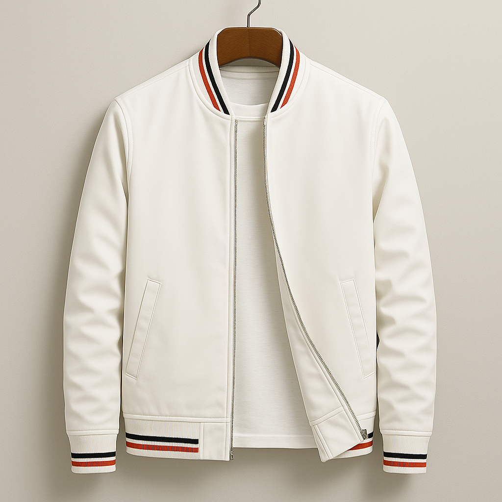 Jason - Modern Zip Bomber Jacket