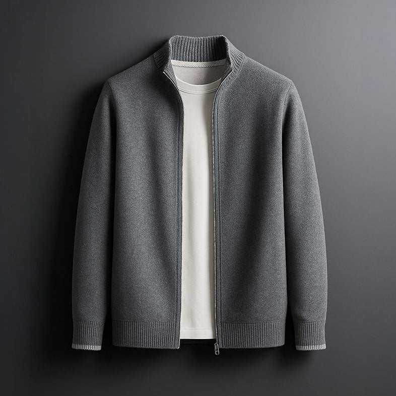 Benjamin - Zip Knit Cardigan